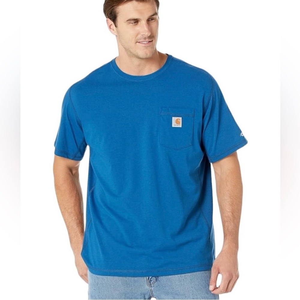 Carhartt Force Relaxed Fit Midweight Short-Sleeve Pocket T-shirt, L